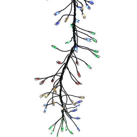 Living Accents Celebrations Platinum LED Micro Dot/Fairy Multicolored 250 ct String Christmas Lights 10 ft. BSCCX250MUA